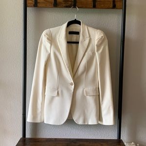 Zara XS cream/tan blazer